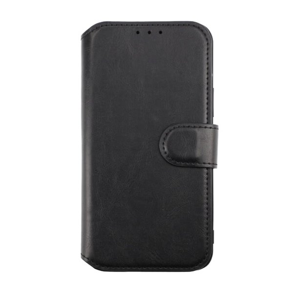 Rvelon iPhone 12/iPhone 12 Pro Etui 4 Kortlommer MagSafe Sort