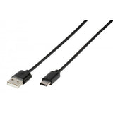 Vivanco Kabel Data Cable USB-A/USB-C 1.2m Sort