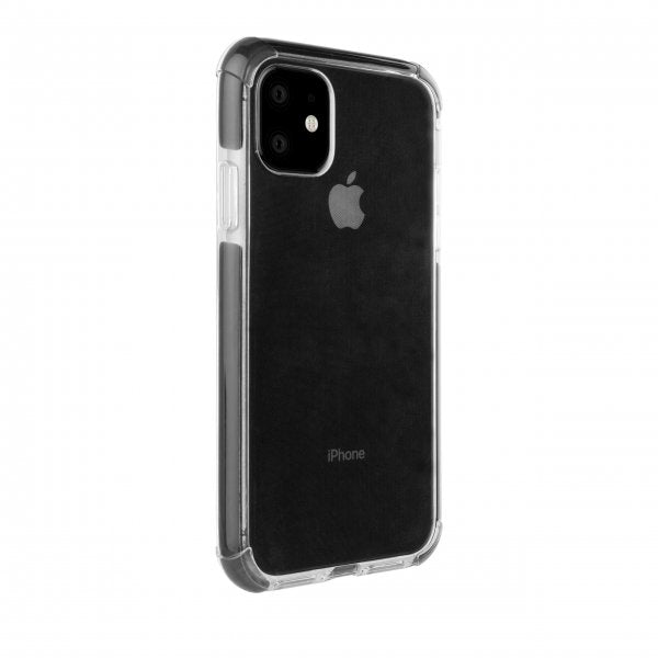 Vivanco iPhone 11 Cover Rock Solid Sort Transparent