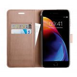 Vivanco iPhone 6/6S Plus/iPhone 7 Plus/iPhone 8 Plus Etui Classic Wallet Rosaguld
