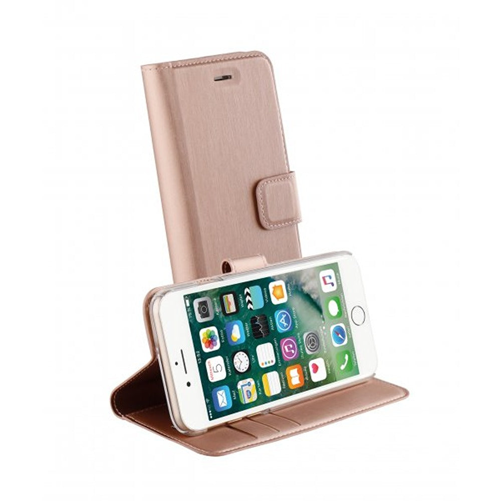 Vivanco iPhone 6/6S/7/8/SE Cover Classic Wallet Rosaguld
