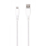Vivanco Kabel Longlife Braided USB-A/Lightning 2.5m Hvid
