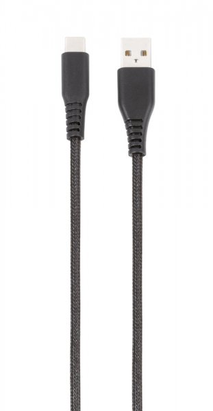 Vivanco Kabel Longlife Braided USB-A/USB-C 1.5m Sort