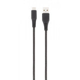 Vivanco Kabel Longlife Braided USB-A/USB-C 1.5m Sort