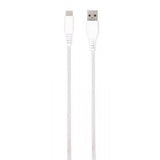 Vivanco Kabel Longlife Braided USB-A/USB-C 1.5m Hvid