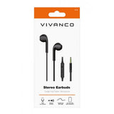 Vivanco Hovedtelefoner Stereo Earbuds 3.5mm Sort