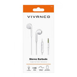 Vivanco Høretelefoner Stereo Earbuds 3.5mm Hvid