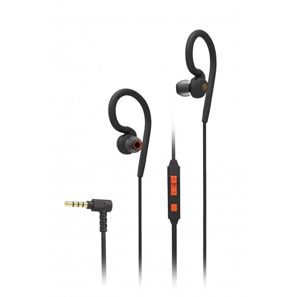 Vivanco Kablede Høretelefoner Sports Earphones 3.5mm Sort