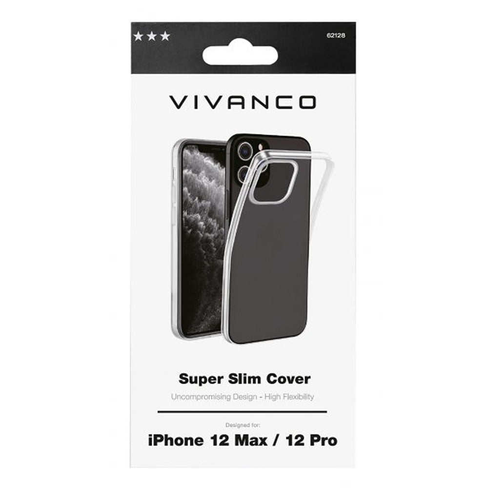 Vivanco iPhone 12/iPhone 12 Pro Cover Super Slim Transparent