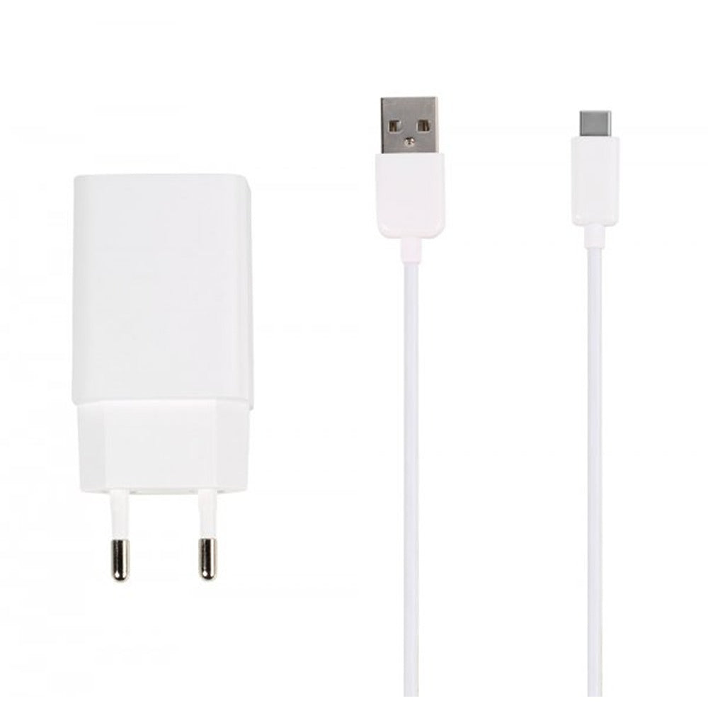 Vivanco Oplader med Kabel Adaptive Fast Charger Sæt USB-C 15W 1m Hvid