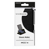 Vivanco iPhone 12 Mini Cover Classic Wallet Sort