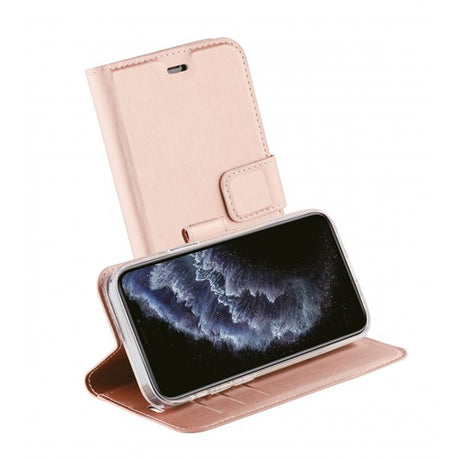 Vivanco iPhone 12 Mini Cover Classic Wallet Rosaguld