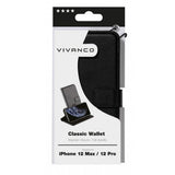 Vivanco iPhone 12/iPhone 12 Pro Fodral Classic Wallet Sort