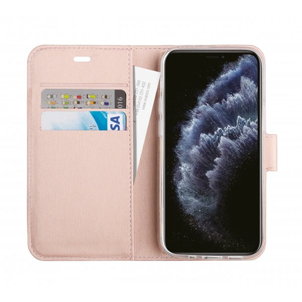 Vivanco iPhone 12 Pro Max Etui Classic Wallet Rosaguld