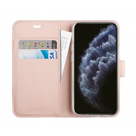 Vivanco iPhone 12 Pro Max Etui Classic Wallet Rosaguld