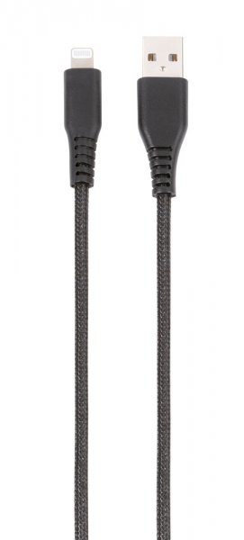 Vivanco Kabel Longlife Braided USB-A/Lightning 0.5m Sort