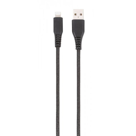 Vivanco Kabel Longlife Braided USB-A/Lightning 0.5m Sort
