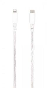 Vivanco Kabel Longlife Braided USB-C/Lightning 0.5m Hvid