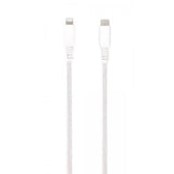 Vivanco Kabel Longlife Braided USB-C/Lightning 0.5m Hvid