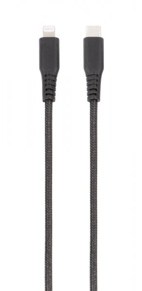 Vivanco Kabel Longlife Braided USB-C/Lightning 0.5m Sort