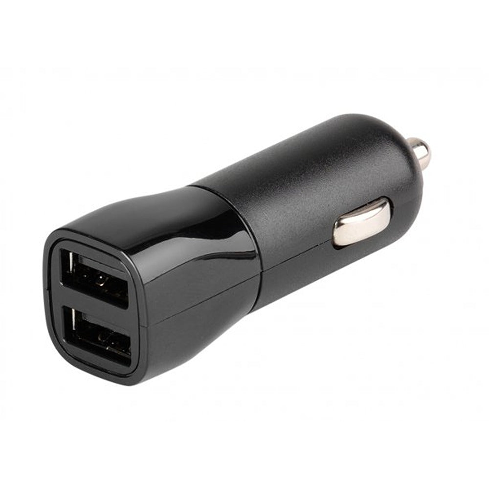 Vivanco Billader Fast Car Charger 2xUSB-A 17W Sort