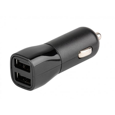 Vivanco Billader Fast Car Charger 2xUSB-A 17W Sort
