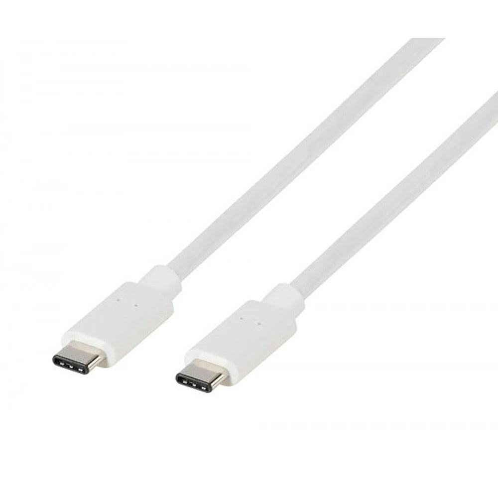 Vivanco Kabel Opladerkabel USB-C/USB-C 2.0 0.5m Hvid