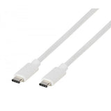 Vivanco Kabel Opladerkabel USB-C/USB-C 2.0 0.5m Hvid