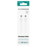 Vivanco Kabel Opladerkabel USB-C/USB-C 2.0 0.5m Hvid