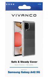 Vivanco Samsung Galaxy A42 5G Cover Safe & Steady Transparent