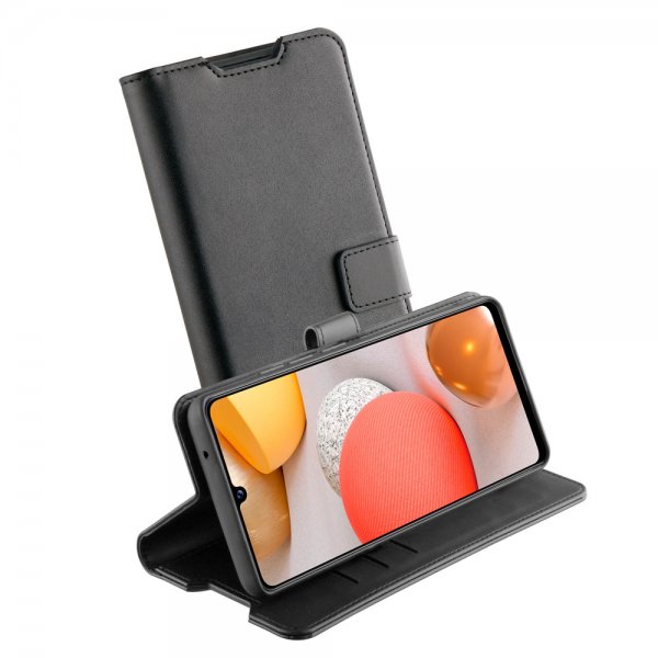 Vivanco Samsung Galaxy A22 5G Cover Classic Wallet Sort