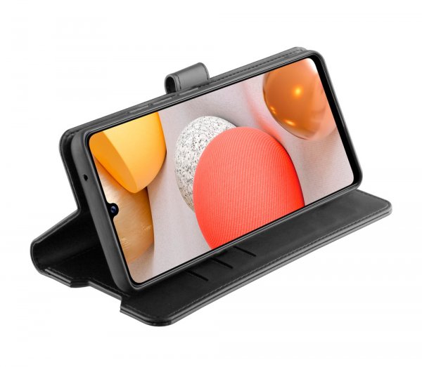 Vivanco Samsung Galaxy A22 5G Cover Classic Wallet Sort