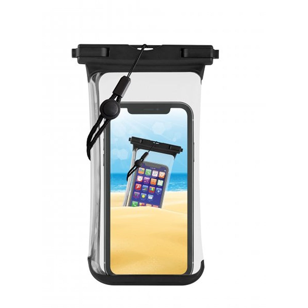 Vivanco 6.7" Smartphone Beach Bag Vandtæt Etui IPX8 Sort