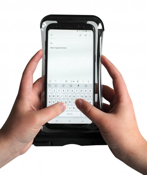 Vivanco 6.7" Smartphone Beach Bag Vandtæt Etui IPX8 Sort