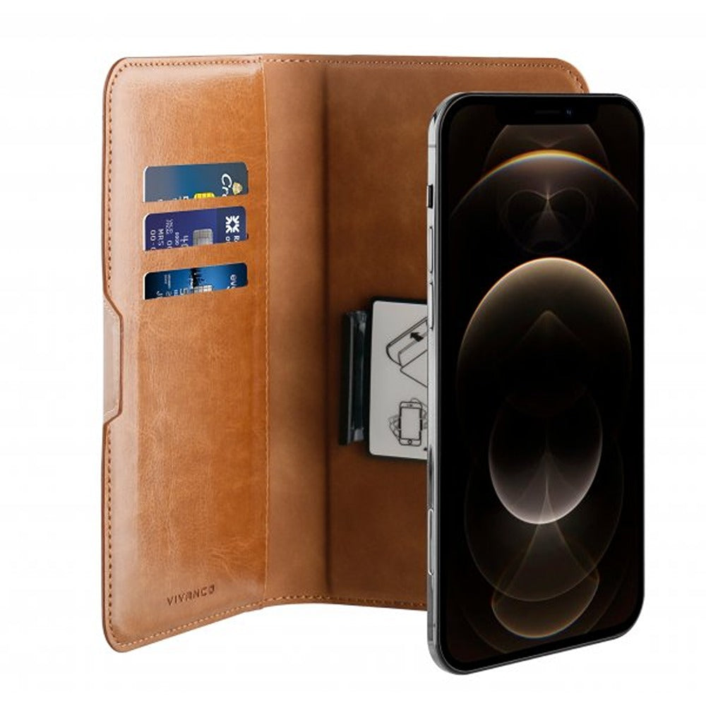 Vivanco Etui Universal Book Case XL Brun