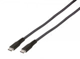 Vivanco Kabel Longlife Braided USB-C/USB-C 1.5m Sort