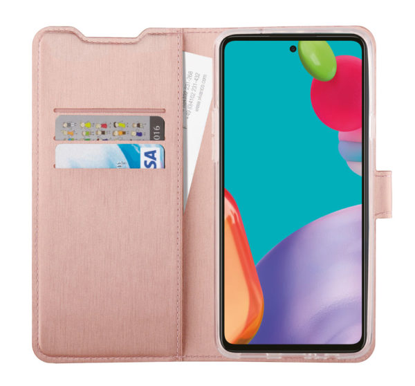 Vivanco Samsung Galaxy S23 FE Cover Classic Wallet Rosaguld