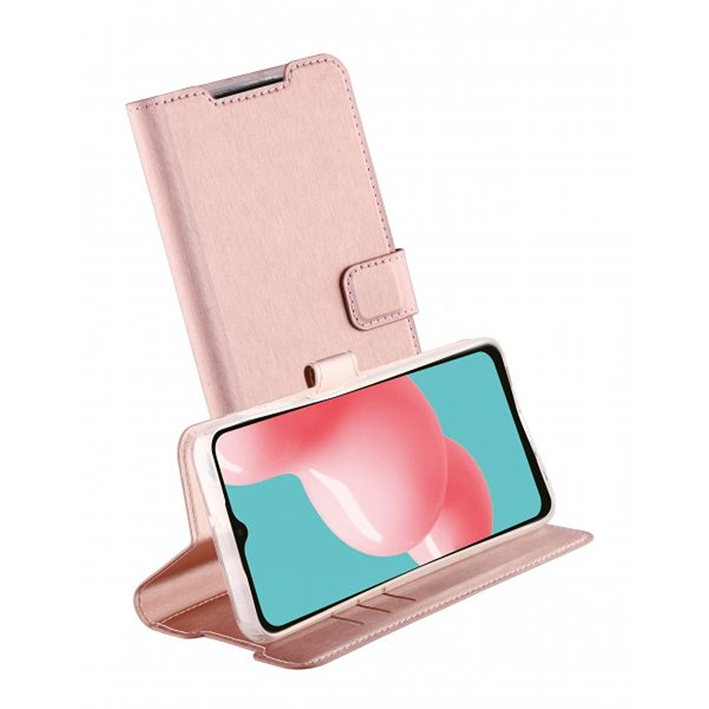Vivanco Samsung Galaxy A34 5G Etui Classic Wallet Roseguld