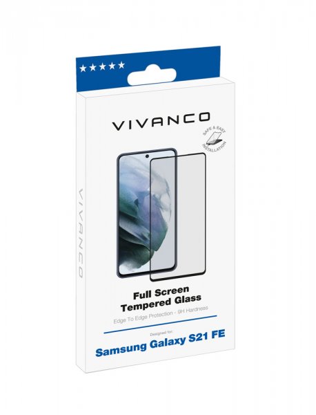 Vivanco Samsung Galaxy S21 FE Skærmbeskyttelse Fuld Skærm