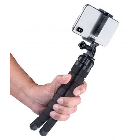 Vivanco Tripodstativ til Smartphone/GoPro/Actioncam 55-80mm