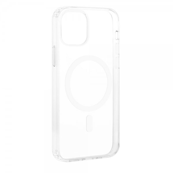 Vivanco iPhone 13 Mini Cover Mag Steady MagSafe Transparent