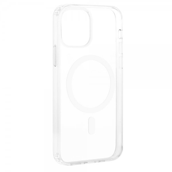 Vivanco iPhone 13 Pro Max Cover Mag Steady MagSafe Transparent