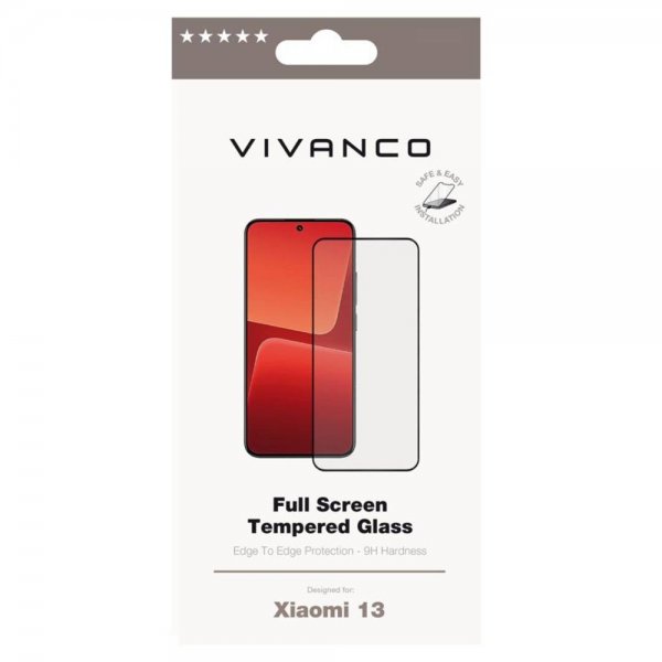 Vivanco Xiaomi 13 Skærmbeskyttelse Fuld Skærm