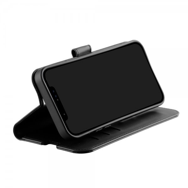 Vivanco iPhone 15 Pro Cover Classic Wallet Sort