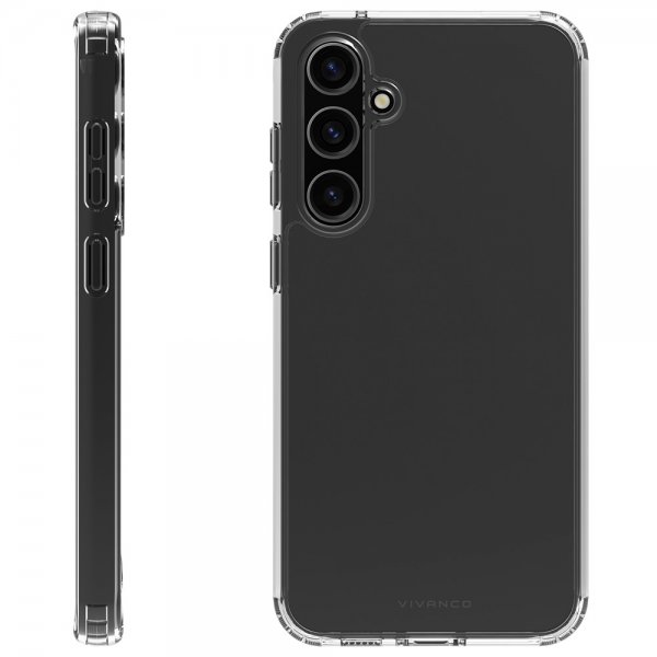 Vivanco Samsung Galaxy S23 FE Cover Safe & Steady Transparent