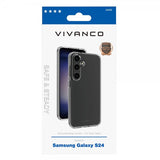 Vivanco Samsung Galaxy S24 Cover Safe & Steady Transparent