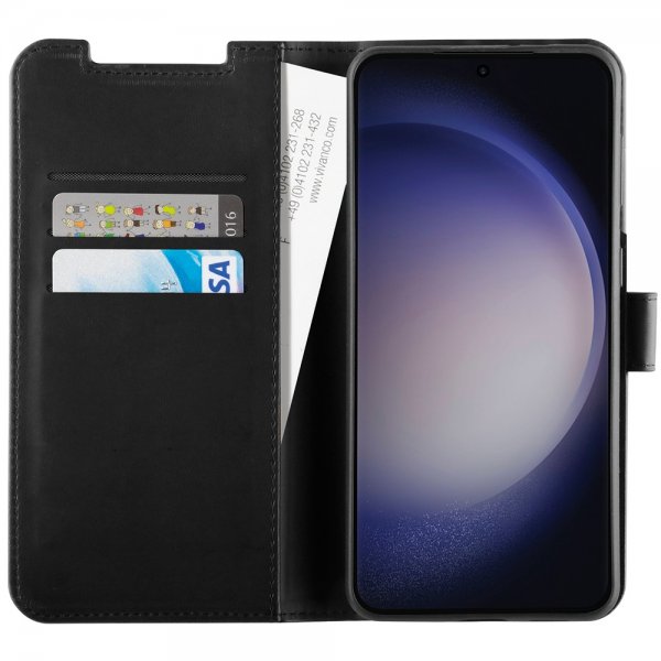 Vivanco Samsung Galaxy S24 Etui Classic Wallet Sort