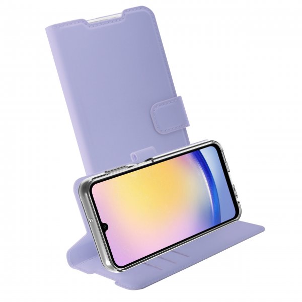 Vivanco Samsung Galaxy A35 Etui Classic Wallet Lavendel