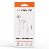 Vivanco Høretelefoner Smart Pro USB-C In-Ear Headset Hvid