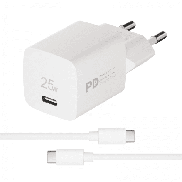 Vivanco Samsung Oplader med Kabel 25W Super Fast Charger Sæt